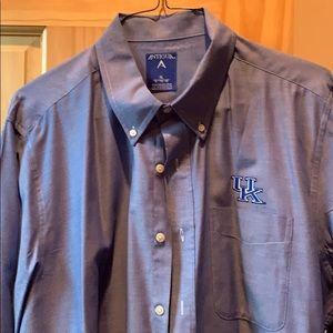 Kentucky Wildcats long sleeve button down shirt